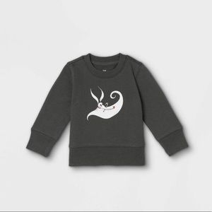 Baby Disney Nightmare Before Christmas Family Holiday Graphic Sweatshirt - Black